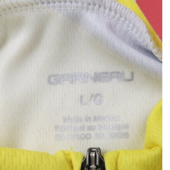 Garneau Cycling Jersey Mens Large Andean Heath Blockcore Athleisure Sportswear - Picture 5 of 6